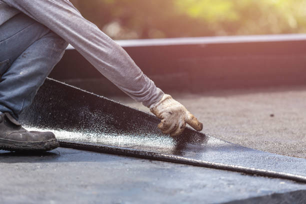 Professional Crawl Space Encapsulation technician working in Island Park, NY